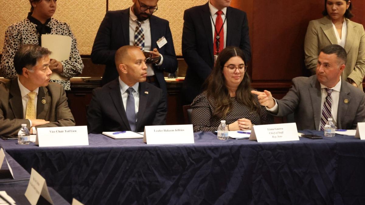 Soto at CHC voting rights roundtable