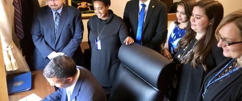 Rep. Soto Signs TUFGRID Act