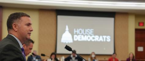 Soto with House Democrat background