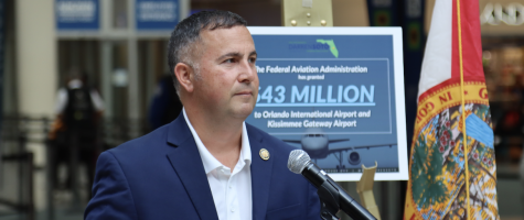 Rep. Soto at MCO presser