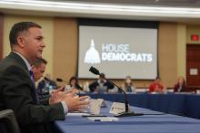 Soto with House Democrat background