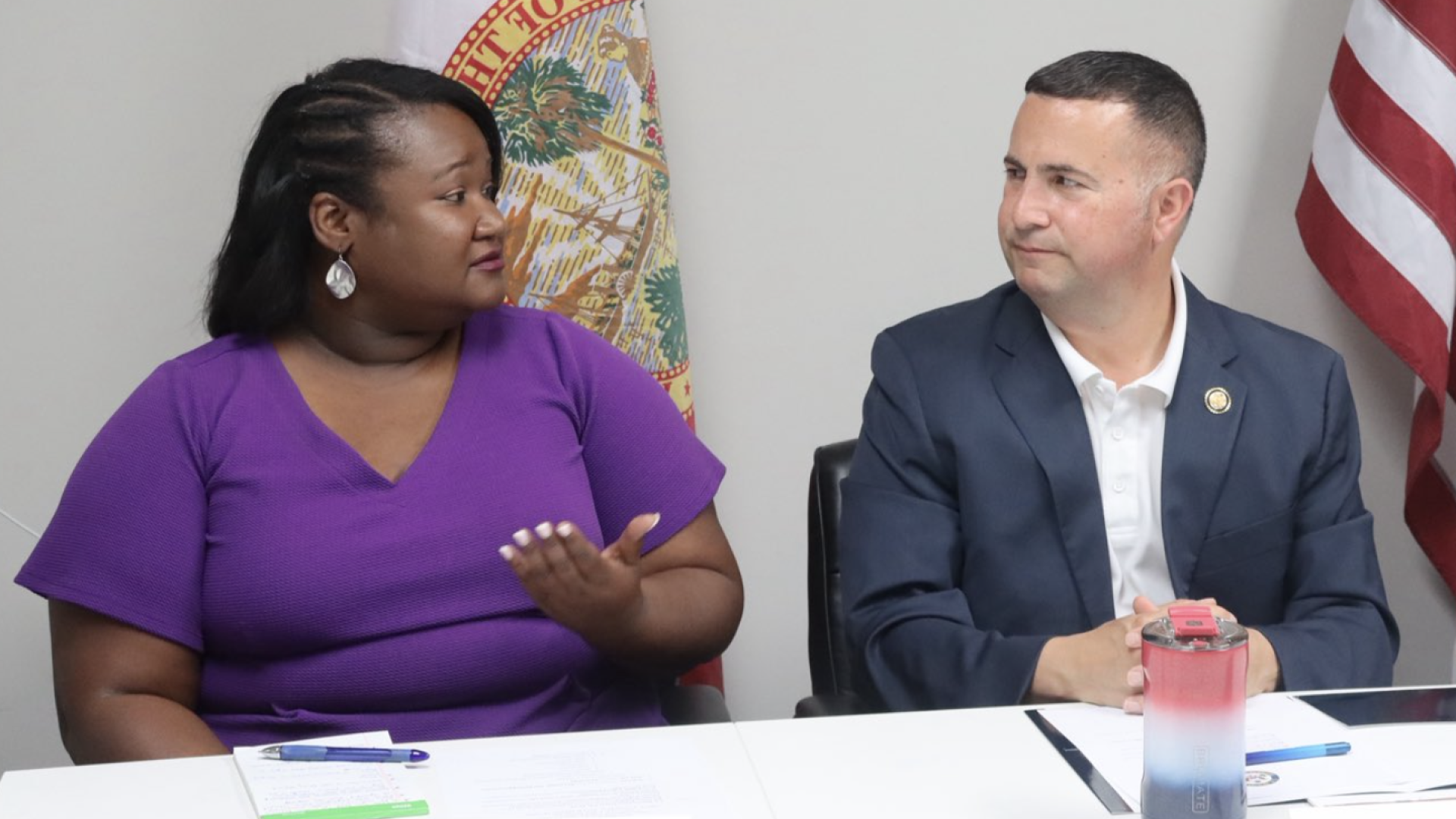Rep. Soto at Social Security roundtable