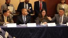 Soto at CHC voting rights roundtable